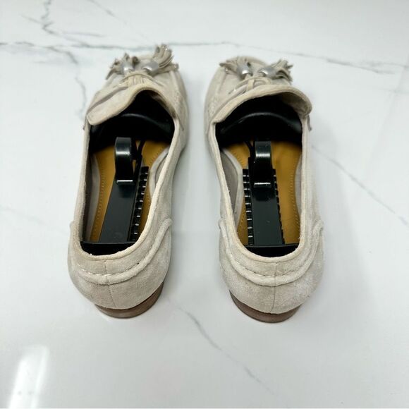 Bass Audrey Suede Tasseled Loafers- Size 6.5 - Picture 8 of 13